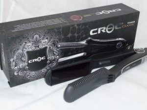 Croc titanium hair straightener