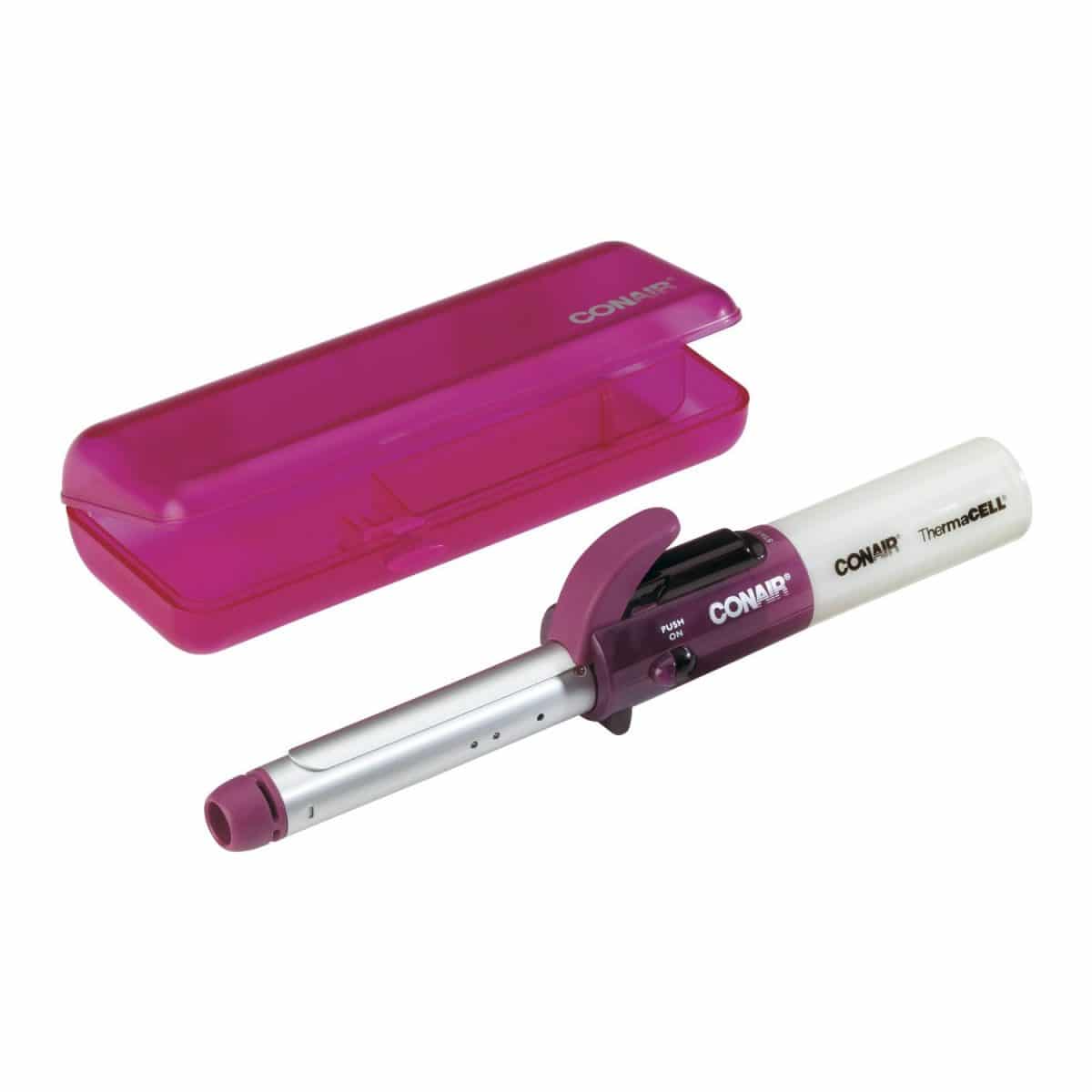 battery operated curling brush