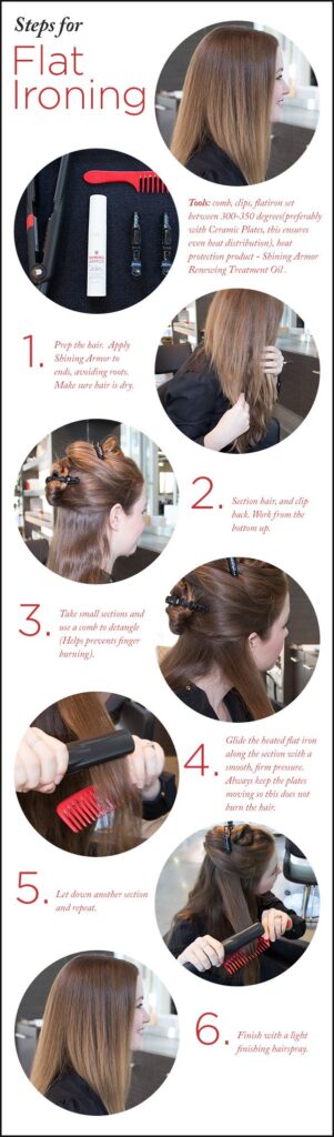 How to get your hair straight in under 10 min