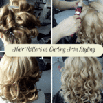 Hair Rollers vs Curling Irons