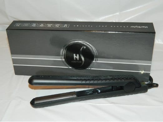 Herstyler Black Ceramic Superstyler Flat Iron Review