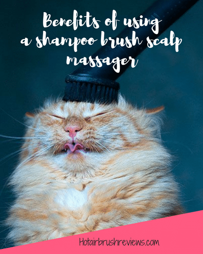 Benefits of using a shampoo brush scalp massager