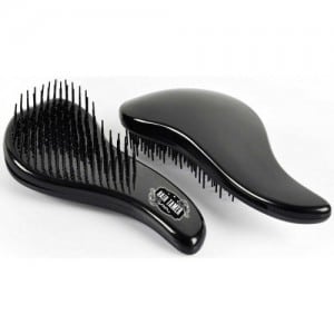 Hair Tamer Black Ergo Detangling Hair Brush