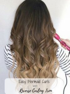 Best Reverse Curling Iron for Mermaid Curls