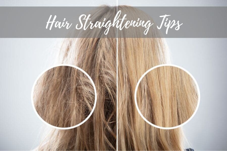 tips for using a flat iron