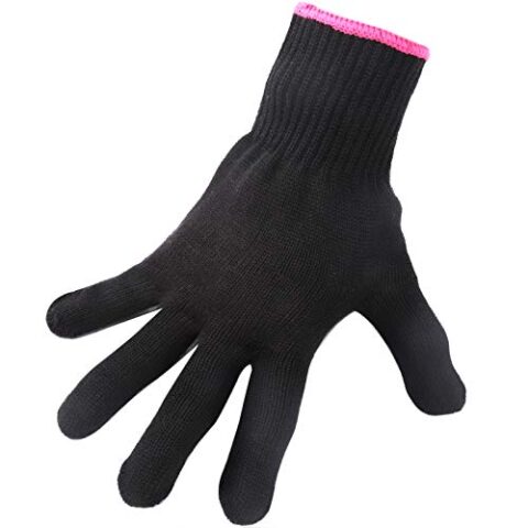 Image for Teenitor Professional Heat Resistant Glove for Hot Curling Iron Wands